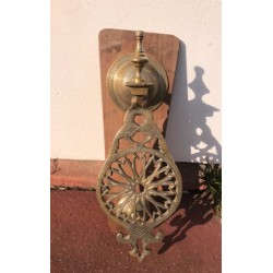 Heurtoir de porte Maroc XIXe en laiton