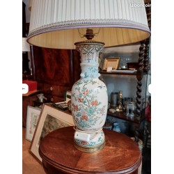 Vase de Chine monté en lampe