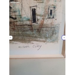 Lithographie signée Michel Ciry