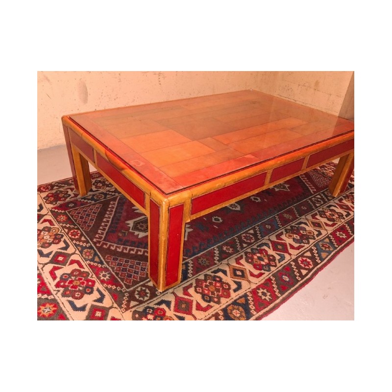 Table basse Art Cuir