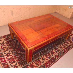 Table basse Art Cuir