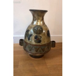 Vase pot amphore en gré Roger Guérin